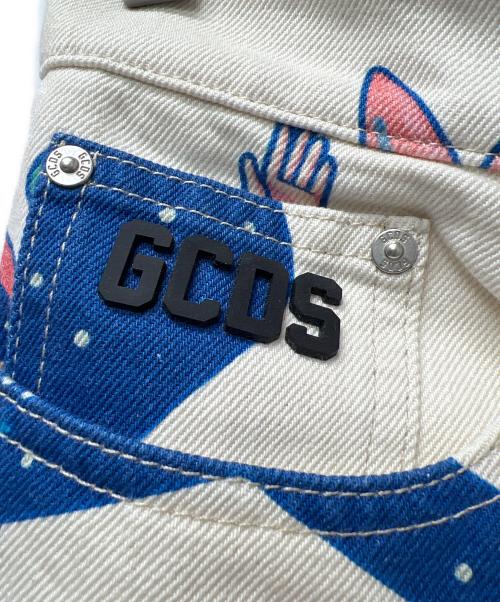 GCDS（ジーシーディーエス）GCDS (ジーシーディーエス) デニムパンツ ホワイト サイズ:２８の古着・服飾アイテム