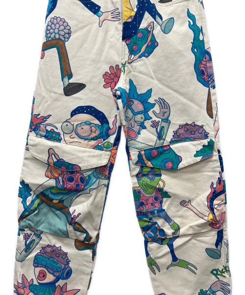 GCDS（ジーシーディーエス）GCDS (ジーシーディーエス) デニムパンツ ホワイト サイズ:２８の古着・服飾アイテム