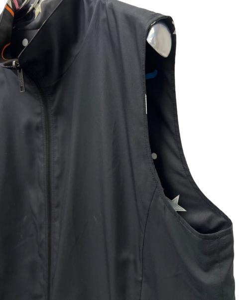 LEONARD（レオナール）LEONARD (レオナール) ジップベスト ブラック サイズ:４２の古着・服飾アイテム