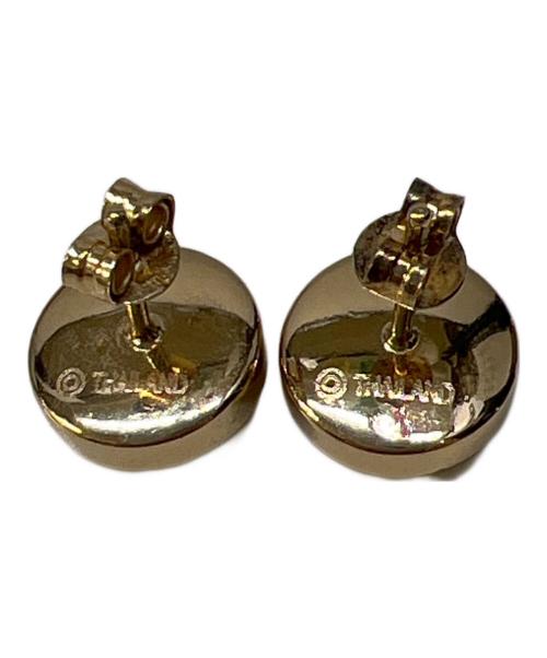 COACH（コーチ）COACH (コーチ) ピアス ゴールド×ピンクの古着・服飾アイテム