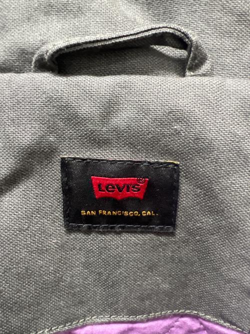 LEVI'S（リーバイス）LEVI'S (リーバイス) アノラックパーカー グレー×パープル サイズ:ＸＬの古着・服飾アイテム