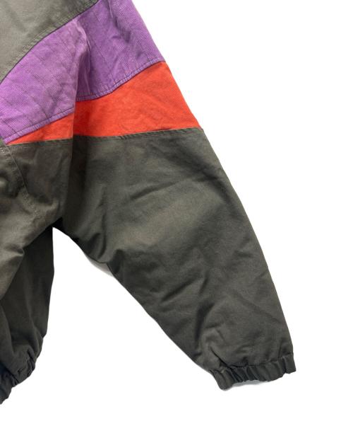LEVI'S（リーバイス）LEVI'S (リーバイス) アノラックパーカー グレー×パープル サイズ:ＸＬの古着・服飾アイテム