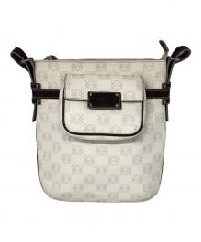 LOEWE（ロエベ）の古着「アナグラムショルダーバッグ」｜ホワイト×ブラウン