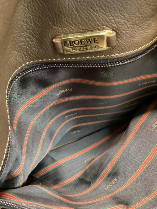 LOEWE（ロエベ）LOEWE (ロエベ) トートバッグ ブラウンの古着・服飾アイテム