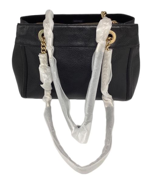 COACH（コーチ）COACH (コーチ) チェーンショルダートートバッグ ブラックの古着・服飾アイテム