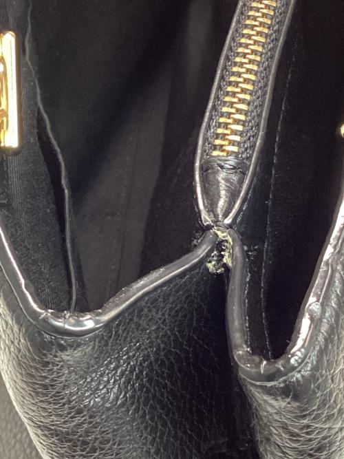 COACH（コーチ）COACH (コーチ) チェーンショルダートートバッグ ブラックの古着・服飾アイテム
