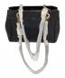 COACH (コーチ) チェーンショルダートートバッグ ブラック：10000円