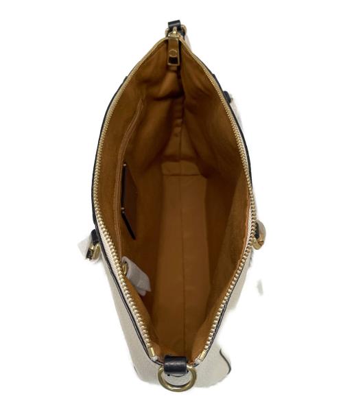 COACH（コーチ）COACH (コーチ) 2WAYバッグ アイボリーの古着・服飾アイテム