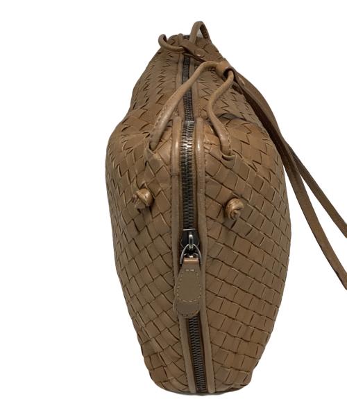 BOTTEGA VENETA（ボッテガベネタ）BOTTEGA VENETA (ボッテガベネタ) ショルダーバッグ ブラウンの古着・服飾アイテム