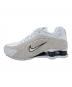 中古・古着 NIKE (ナイキ) SHOX R4 ホワイト サイズ:24cm：10000円