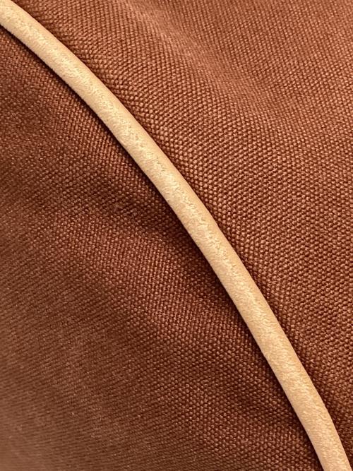 HERMES（エルメス）HERMES (エルメス) 巾着バッグ ブラウンの古着・服飾アイテム