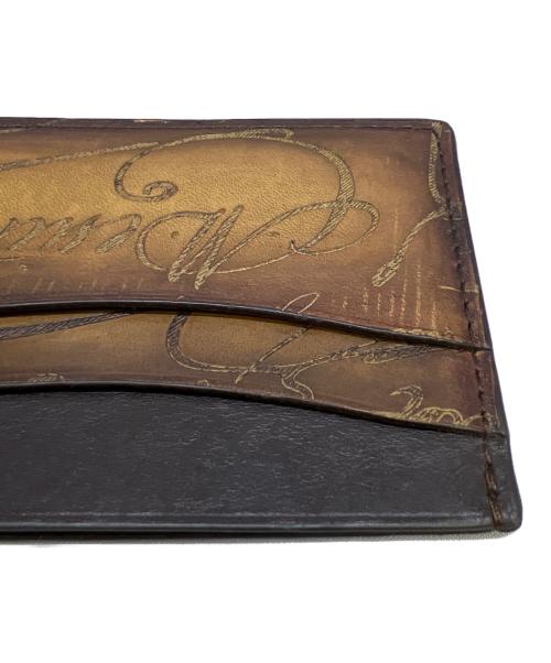 Berluti（ベルルッティ）Berluti (ベルルッティ) カードケース ブラウンの古着・服飾アイテム
