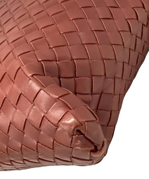BOTTEGA VENETA（ボッテガベネタ）BOTTEGA VENETA (ボッテガベネタ) レザーショルダーバッグ ピンクの古着・服飾アイテム