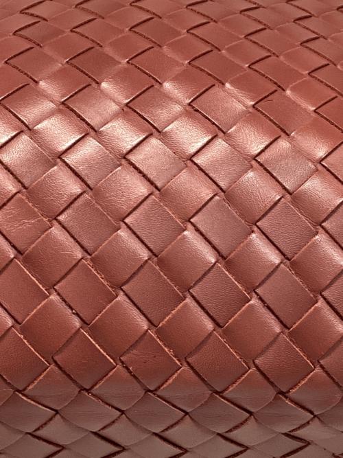 BOTTEGA VENETA（ボッテガベネタ）BOTTEGA VENETA (ボッテガベネタ) レザーショルダーバッグ ピンクの古着・服飾アイテム