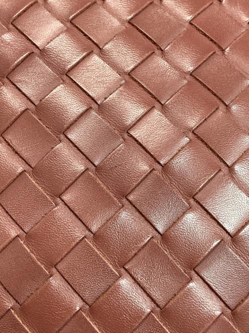BOTTEGA VENETA（ボッテガベネタ）BOTTEGA VENETA (ボッテガベネタ) レザーショルダーバッグ ピンクの古着・服飾アイテム