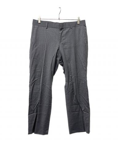 中古・古着通販】GUCCI (グッチ) スラックス グレー サイズ:48