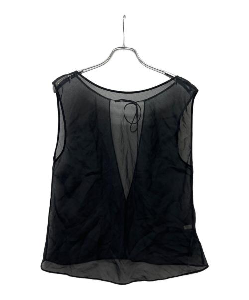 Plage（プラージュ）Plage (プラージュ) ノースリーブブラウス ブラック サイズ:FREEの古着・服飾アイテム