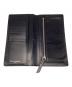 中古・古着 Maison Margiela (メゾンマルジェラ) 長財布 ブラック：27000円