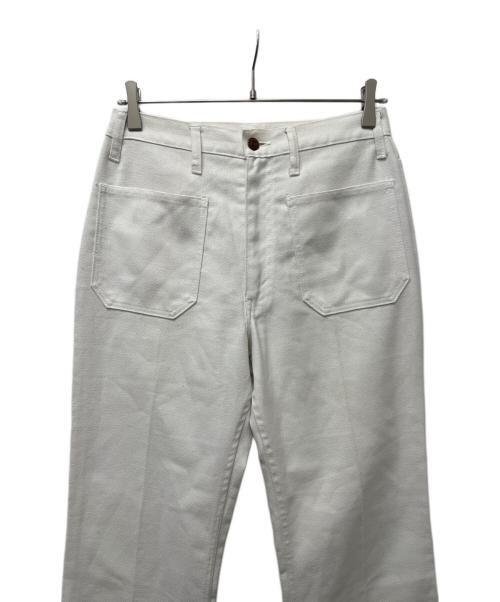 LEVI'S（リーバイス）LEVI'S (リーバイス) ベルボトムパンツ ホワイト サイズ:表記なしの古着・服飾アイテム