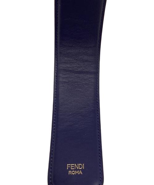 FENDI（フェンディ）FENDI (フェンディ) FILA (フィラ) ストラップ ブラウンの古着・服飾アイテム