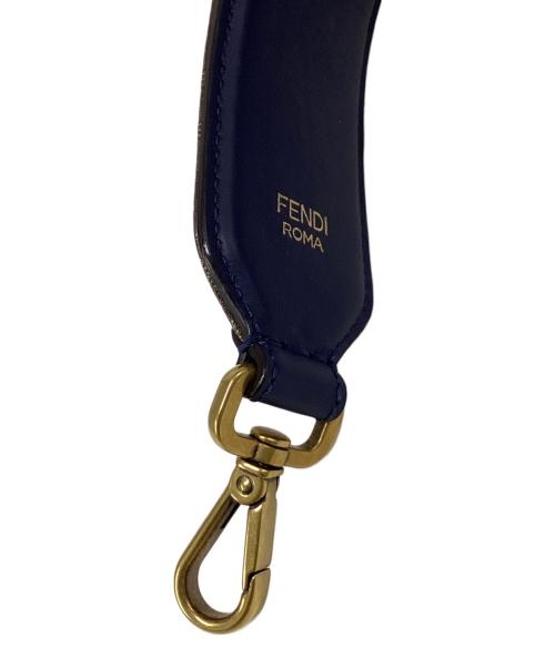 FENDI（フェンディ）FENDI (フェンディ) FILA (フィラ) ストラップ ブラウンの古着・服飾アイテム