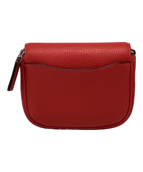 COACH（コーチ）COACH (コーチ) アメリアスモールサドルバッグ レッドの古着・服飾アイテム