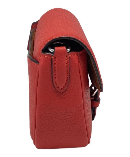COACH（コーチ）COACH (コーチ) アメリアスモールサドルバッグ レッドの古着・服飾アイテム