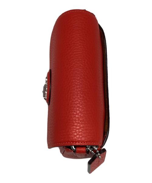 COACH（コーチ）COACH (コーチ) アメリアスモールサドルバッグ レッドの古着・服飾アイテム