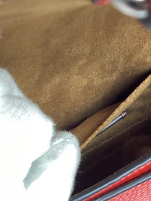 COACH（コーチ）COACH (コーチ) アメリアスモールサドルバッグ レッドの古着・服飾アイテム