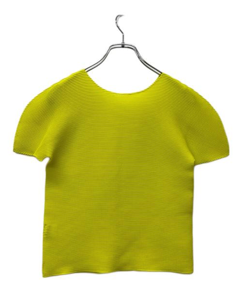 me ISSEY MIYAKE（ミーイッセイ ミヤケ）me ISSEY MIYAKE (ミーイッセイ ミヤケ) 半袖カットソー イエロー サイズ:ーの古着・服飾アイテム