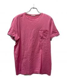 MONCLER（モンクレール）の古着「MAGLIA T-SHIRT」｜ピンク