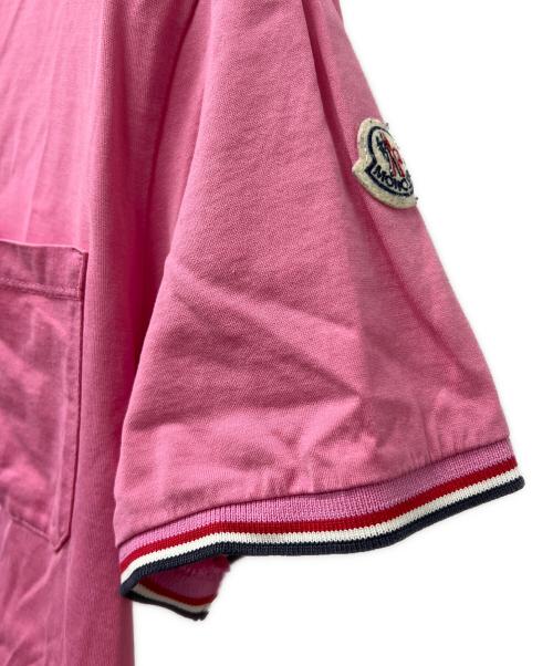 MONCLER（モンクレール）MONCLER (モンクレール) MAGLIA T-SHIRT ピンク サイズ:Mの古着・服飾アイテム