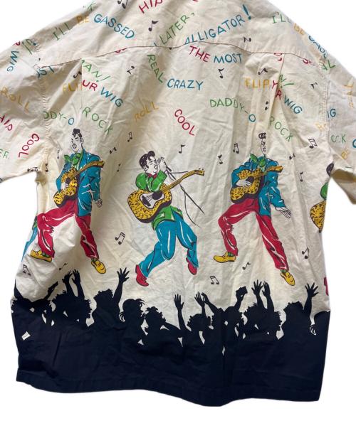 Star OF HOLLYWOOD（スターオブハリウッド）Star OF HOLLYWOOD (スターオブハリウッド) 半袖シャツ イエロー サイズ:ＸＬの古着・服飾アイテム