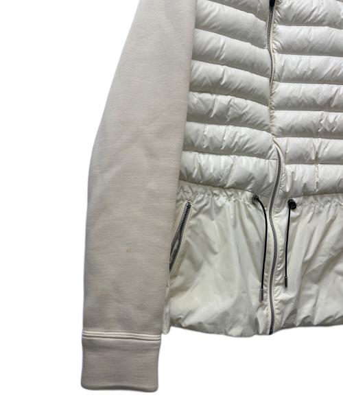 mackage（マッカージュ）mackage (マッカージュ) ペプラムライトダウンジャケット アイボリー サイズ:Mの古着・服飾アイテム
