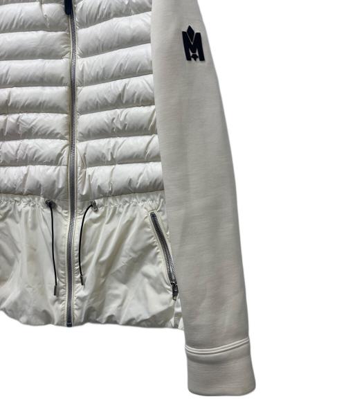 mackage（マッカージュ）mackage (マッカージュ) ペプラムライトダウンジャケット アイボリー サイズ:Mの古着・服飾アイテム