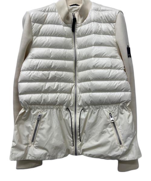 mackage（マッカージュ）mackage (マッカージュ) ペプラムライトダウンジャケット アイボリー サイズ:Mの古着・服飾アイテム
