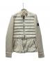 mackage（マッカージュ）の古着「ペプラムライトダウンジャケット」｜アイボリー