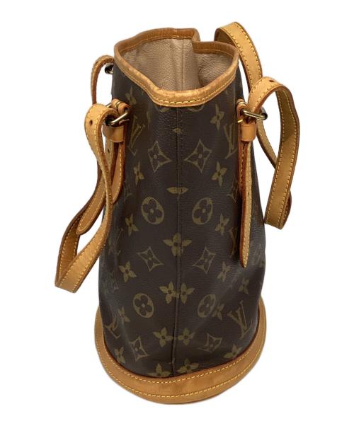 LOUIS VUITTON（ルイ ヴィトン）LOUIS VUITTON (ルイ ヴィトン) モノグラムミニバケットPM ブラウン サイズ:PMの古着・服飾アイテム