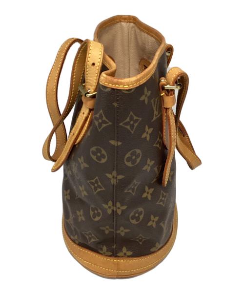 LOUIS VUITTON（ルイ ヴィトン）LOUIS VUITTON (ルイ ヴィトン) モノグラムミニバケットPM ブラウン サイズ:PMの古着・服飾アイテム