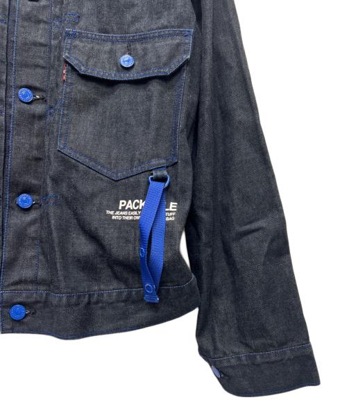 LEVI'S（リーバイス）LEVI'S (リーバイス) パッカブルトラッカーデニムジャケット ブルー サイズ:Ｌの古着・服飾アイテム