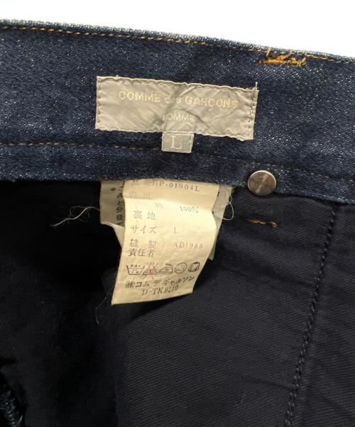 COMME des GARCONS HOMME（コムデギャルソン オム）COMME des GARCONS HOMME (コムデギャルソン オム) デニムパンツ インディゴ サイズ:Ｌの古着・服飾アイテム