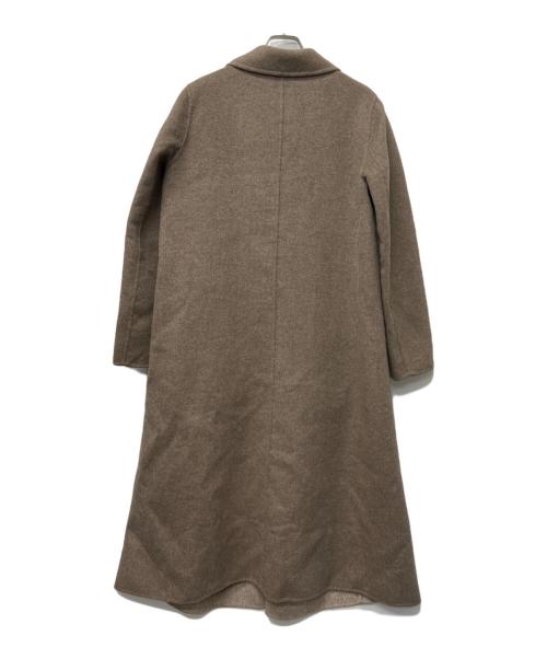 EMPORIO ARMANI（エンポリオ アルマーニ）EMPORIO ARMANI (エンポリオ アルマーニ) リバーシブルウールコート ブラウン サイズ:４２の古着・服飾アイテム