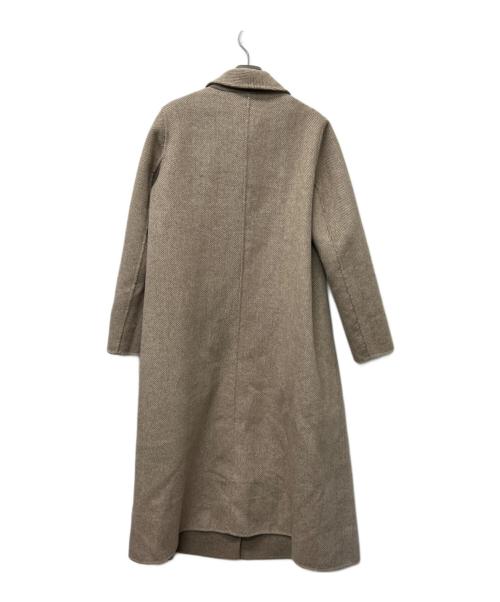 EMPORIO ARMANI（エンポリオ アルマーニ）EMPORIO ARMANI (エンポリオ アルマーニ) リバーシブルウールコート ブラウン サイズ:４２の古着・服飾アイテム