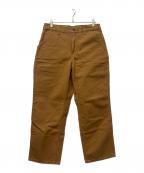 CarHarttカーハート）の古着「WASHED DUCK WORK PANT」｜ブラウン