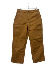CarHartt（カーハート）の古着「WASHED DUCK WORK PANT」｜ブラウン