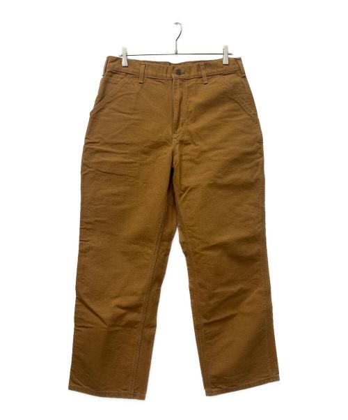 CarHartt（カーハート）CarHartt (カーハート) WASHED DUCK WORK PANT ブラウン サイズ:３４の古着・服飾アイテム