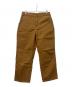 CarHartt（カーハート）の古着「WASHED DUCK WORK PANT」｜ブラウン