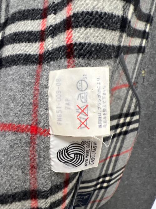 Burberry's（バーバリー）Burberry's (バーバリー) ウールジャケット グレー サイズ:７の古着・服飾アイテム