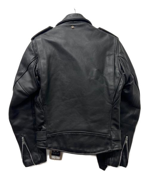 PERFECT by schott（パーフェクトバイショット）PERFECT by schott (パーフェクトバイショット) ライダースジャケット ブラック サイズ:３４の古着・服飾アイテム