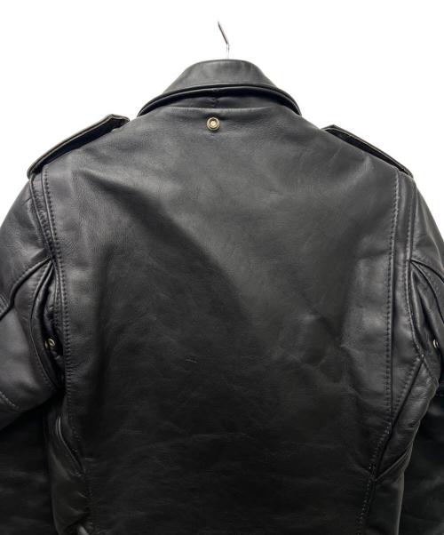 PERFECT by schott（パーフェクトバイショット）PERFECT by schott (パーフェクトバイショット) ライダースジャケット ブラック サイズ:３４の古着・服飾アイテム